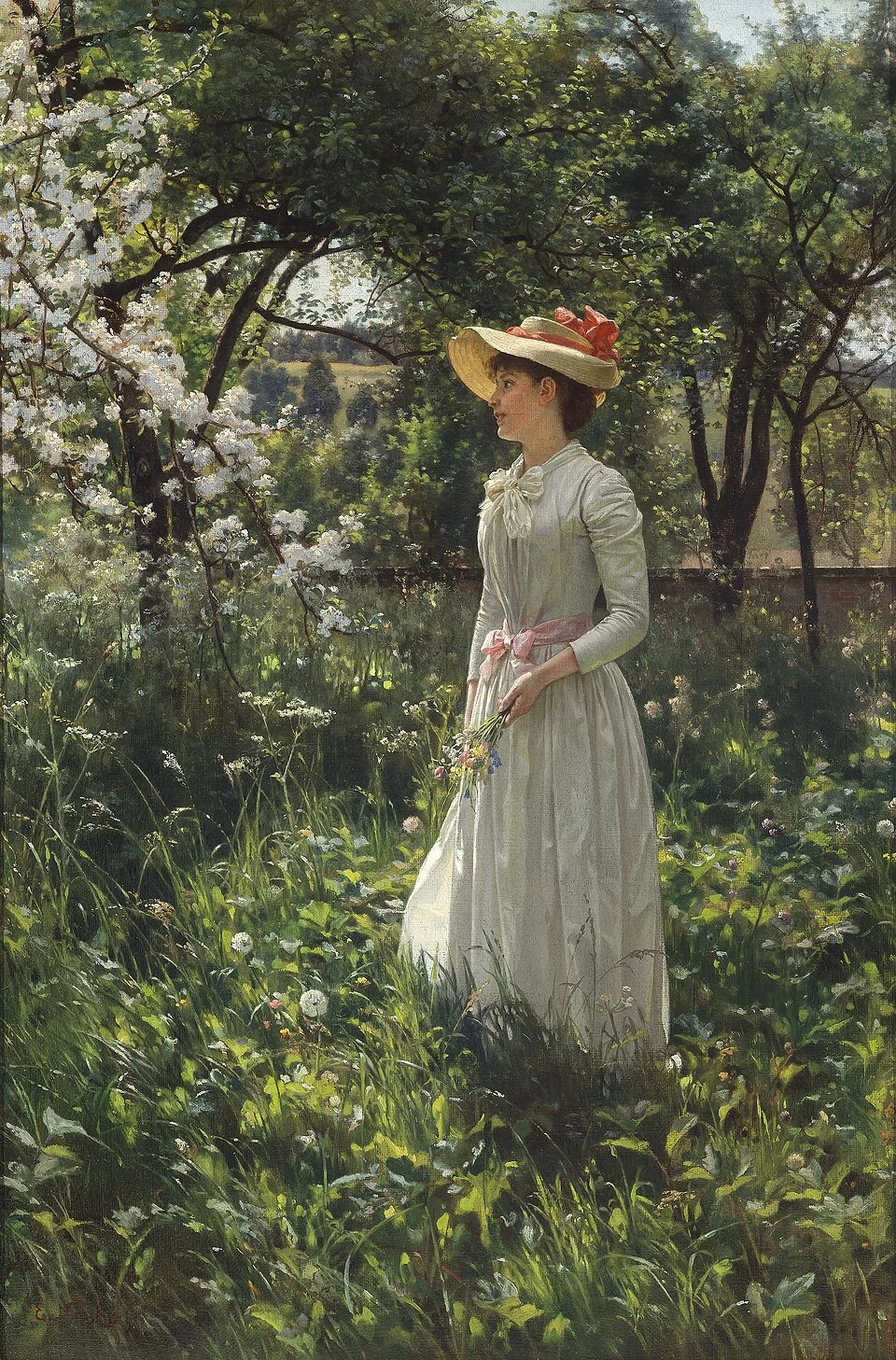 Eduard Niczky - Primavera, intorno al 1893